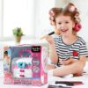 Factory Kids Baby Play Makeup Box Ruby Bow Cosmetic Case Kids Makeup Kit for Girl - Image 16