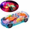 Kids Plastic 3d Racing Car Toy Mechanical Transparent Gear Car Push Toy - Image 20