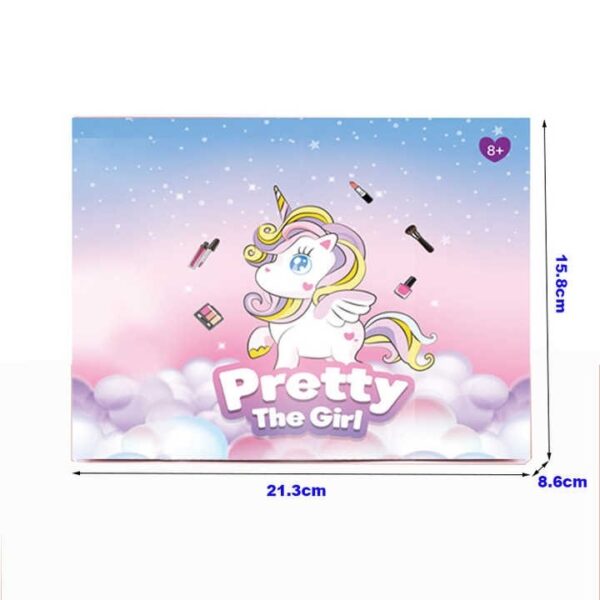 Hot Sale Girls Toy Pretend Play Cosmetics Safe Makeup Toy Set with Portable Storage Box Makeup Toys - Image 10