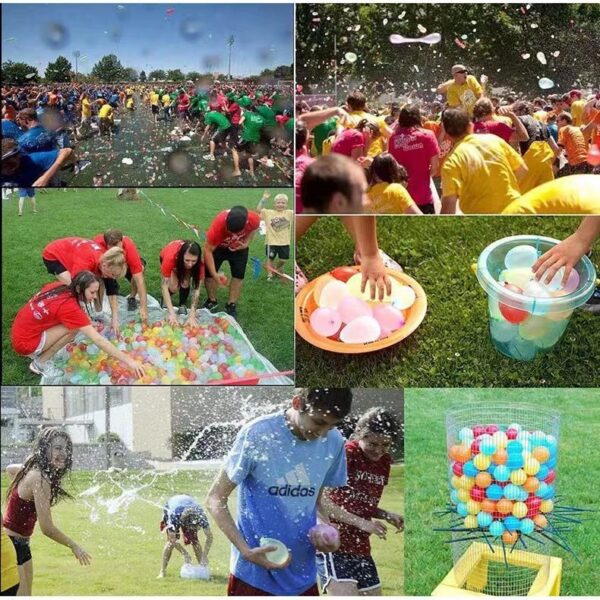 Kids Outdoor Toys Factory Water Balloons 111pcs /bag Balloon Self Sealing Magic Quick Fill Water Balloons - Image 6