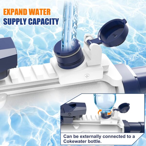 Kids Summer Outdoor Toys Songkran Fast Delivery Automatic Precise High End Premium Electric Water Gun - Image 8