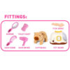 New Capybara Stuffed Animal Walking Barking with Pretend Play Accessories Electronic Plush Toys for Kids - Image 17