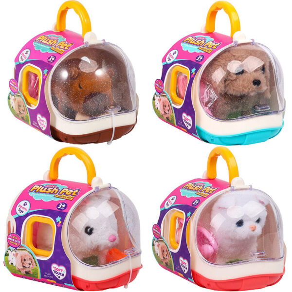 New Capybara Stuffed Animal Walking Barking with Pretend Play Accessories Electronic Plush Toys for Kids - Image 12