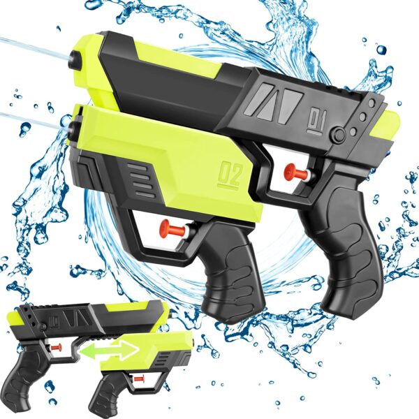Children Summer Fun Water Gun Remote Shooting Large Capacity 2 in 1 Water Gun - Image 2