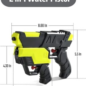 Children Summer Fun Water Gun Remote Shooting Large Capacity 2 in 1 Water Gun - Image 14