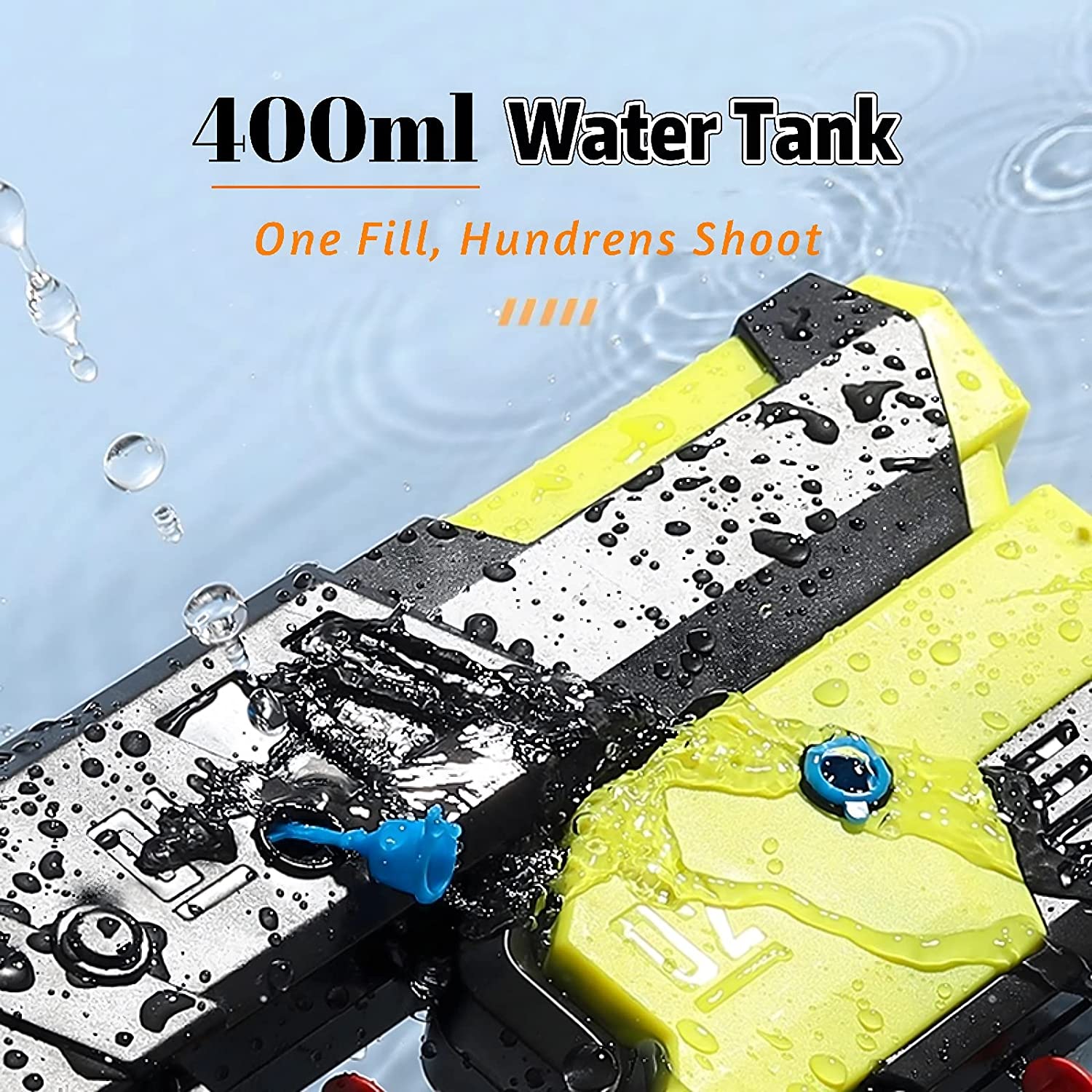 Children Summer Fun Water Gun Remote Shooting Large Capacity 2 in 1 Water Gun - Image 7