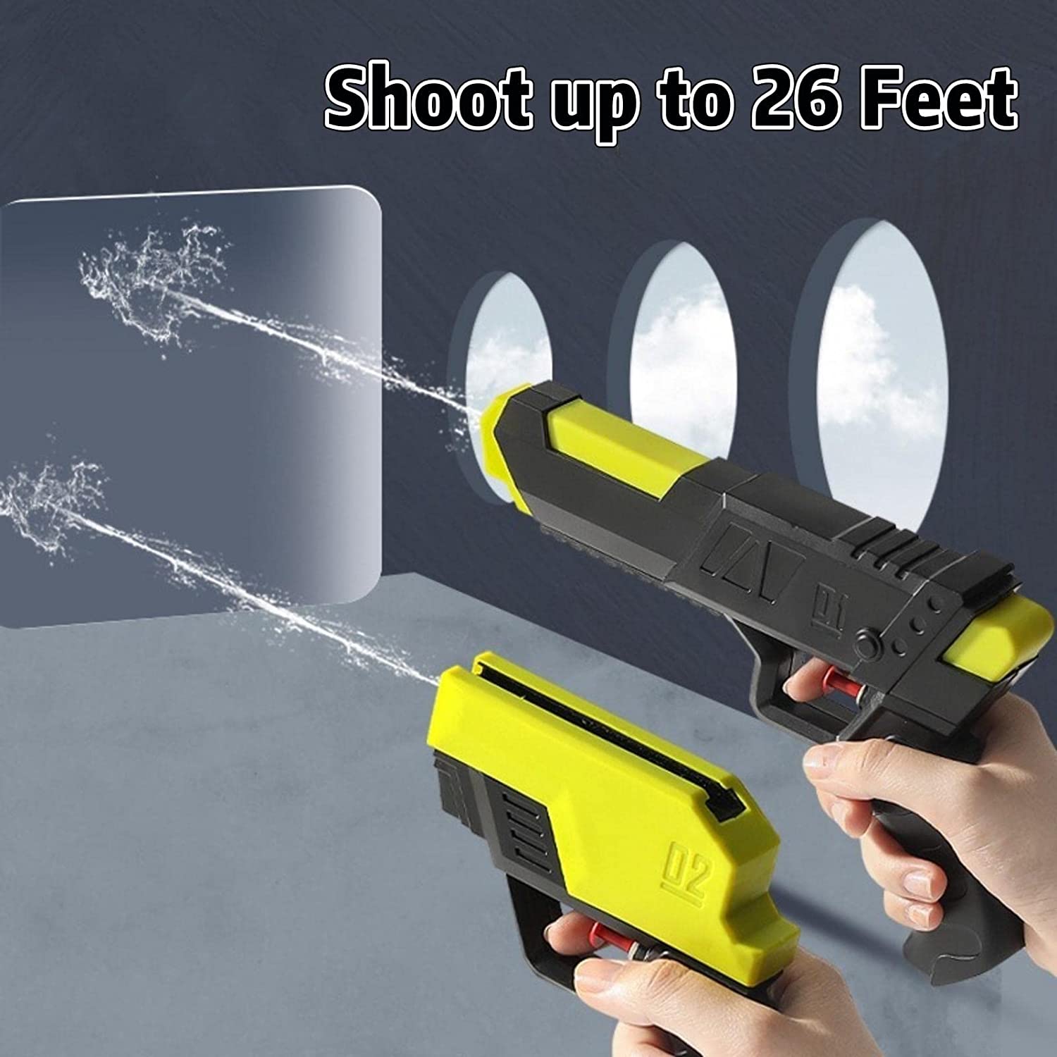 Children Summer Fun Water Gun Remote Shooting Large Capacity 2 in 1 Water Gun - Image 11