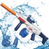 Kids Outdoor Toys 2024 SCAR Electric Water Gun Powerful Water Squirt Gun Super Water Soaker Toy Gun - Image 14