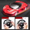1:16 Steering Wheel Remote Control Car Toy With LED Lights - Image 18