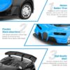 1:16 Steering Wheel Remote Control Car Toy With LED Lights - Image 19