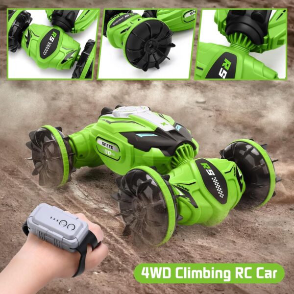 New Amphibious Remote Control Car Rc Stunt Car 4WD Off-Road Drift Toy Hand Controlled Gesture RC Car - Image 8