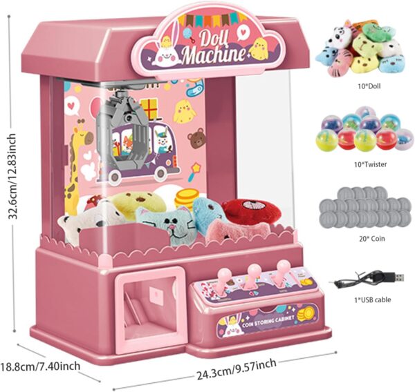 Hot Selling Kids Education Toys Popular New Children Play Toys Mini Claw Doll Machine Toy - Image 8