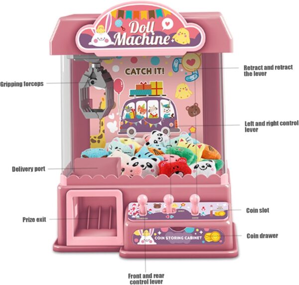 Hot Selling Kids Education Toys Popular New Children Play Toys Mini Claw Doll Machine Toy - Image 10