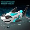 New Kids Toys Battery Operated Electric Universal Wheel Tail Shake Robot Shark Toy with Lighting Music - Image 15