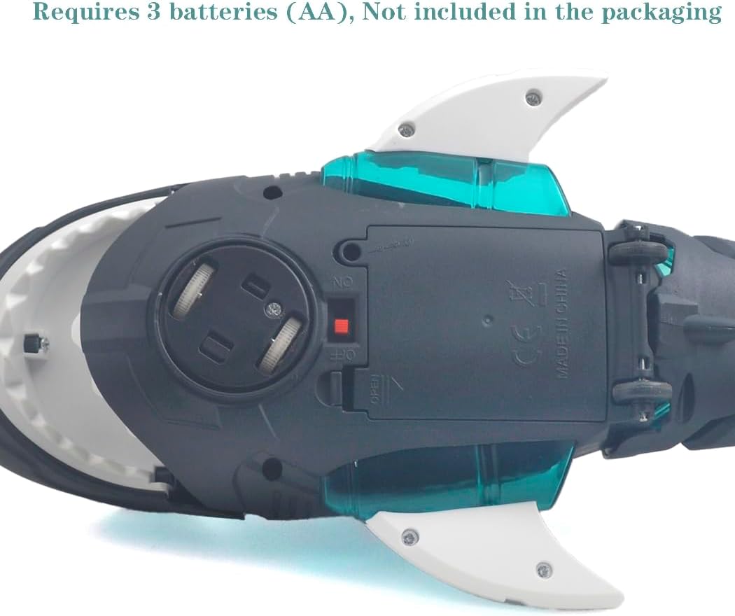 New Kids Toys Battery Operated Electric Universal Wheel Tail Shake Robot Shark Toy with Lighting Music - Image 11