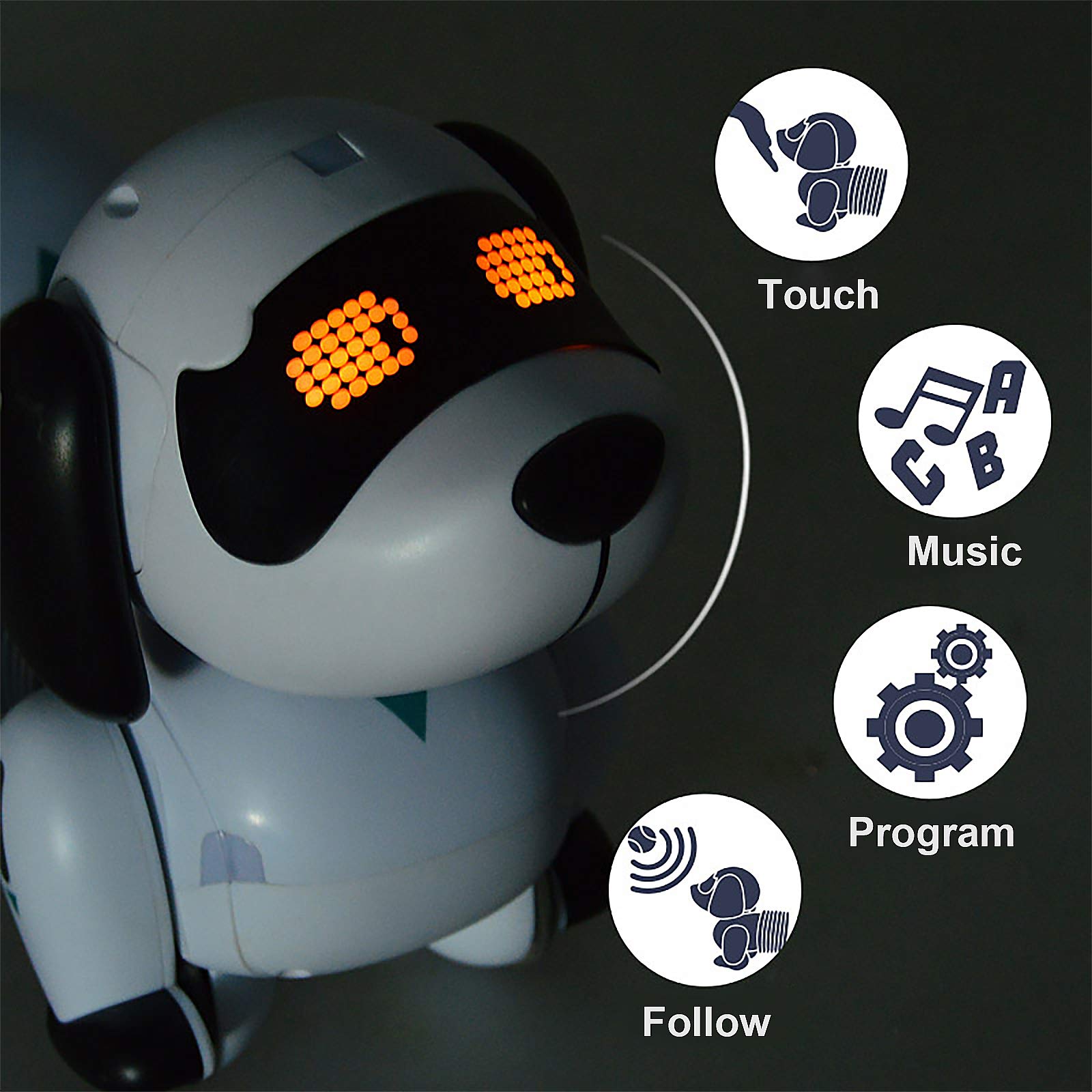Hot Rc Robots Aibo Pet Smart Intelligent Remote Control Robot Dog Toy - Image 6