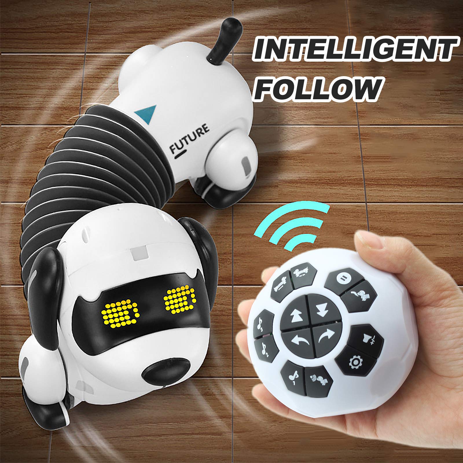 Hot Rc Robots Aibo Pet Smart Intelligent Remote Control Robot Dog Toy - Image 8