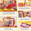 Cashier Toy Shopping Pretend Play Money Machine Supermarket Cash Register Toy For Kid Birthday Christmas Gifts - Image 15