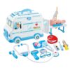 First-Aid Ambulance Car Toy Plastic Medical Kit Play And Role-Play Setting With Doctor Doll - Image 13