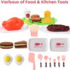 23 pcs Pretend Play Preschool Set Toy Simulation Mini Electric Appliances Tool Cooking Food Kitchen Toys - Image 20