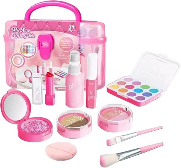 Eco-friendly High Quality Kids Washable Makeup Girl Toys Children Cosmetic Toys Make Up Set - Image 2