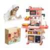 Kitchen Kids Toys Sets Pretend Spray Games 43PCS Mini Kitchen Toys Kids Real Cooking Sink Set Game Kitchen Toys For Kids - Image 13