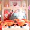 Kitchen Kids Toys Sets Pretend Spray Games 43PCS Mini Kitchen Toys Kids Real Cooking Sink Set Game Kitchen Toys For Kids - Image 17