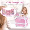 Wholesale Cosmetic Kit Suitcase Beauty Toys Set Kids Pretend Play Real Make-up Sets Cosmetics Box Toy for Girls - Image 16