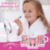 Wholesale Cosmetic Kit Suitcase Beauty Toys Set Kids Pretend Play Real Make-up Sets Cosmetics Box Toy for Girls - Image 17
