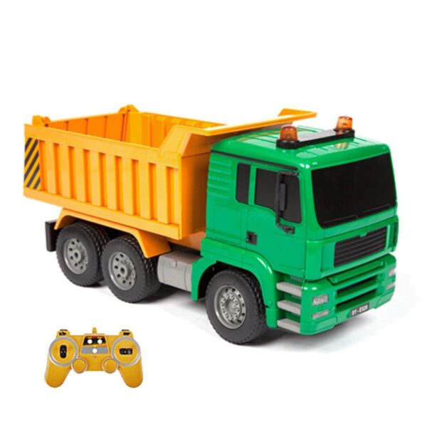 1:20 E520 8 Channel 2.4G Big Remote Control Engineering Mining Dump Construction Truck Toy - Image 2