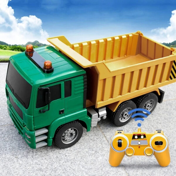 1:20 E520 8 Channel 2.4G Big Remote Control Engineering Mining Dump Construction Truck Toy - Image 6