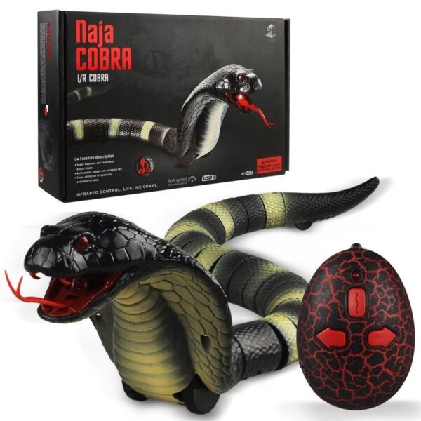 Wholesale Plastic Electronic Toy Outdoor Remote Control Snake Toy Rc Animals for Kids - Image 2