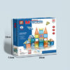 Wholesale Hot Selling 78PCS 3D Diy Building Blocks Set Magnetic Connecting Blocks Toys Sets for Kids - Image 14