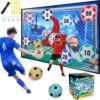 Kids Backyard Outdoor Indoor Toys Soccer Ball Game Set Soccer Game Target with 2 Soccers - Image 13