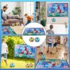 Kids Backyard Outdoor Indoor Toys Soccer Ball Game Set Soccer Game Target with 2 Soccers - Image 17