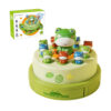Kids Electric Music Board Games Educational Reactivity Montessori Toy Frog Bouncing Carousel Frog Up Toy - Image 18