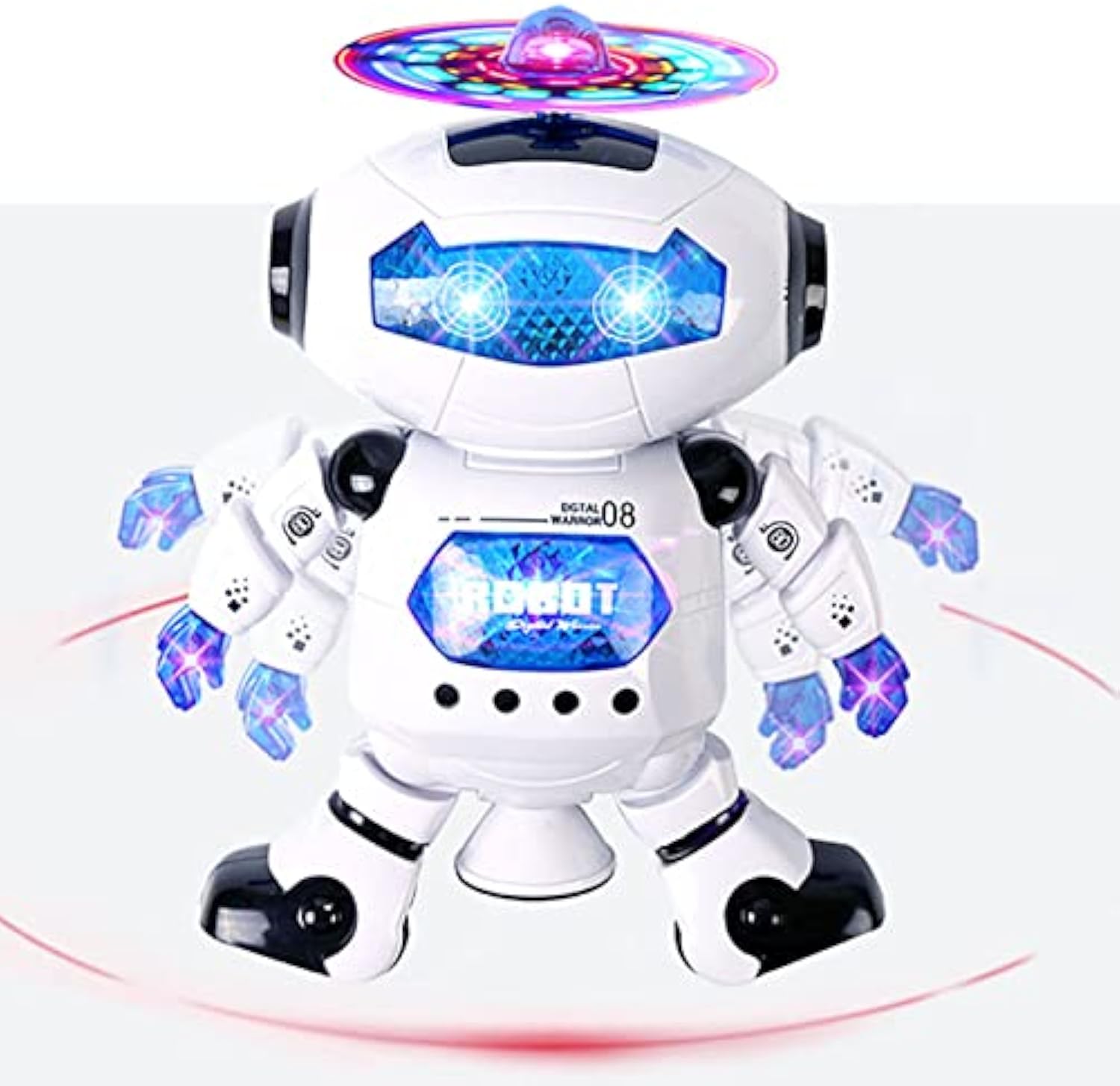Wholesale New Children Intelligent Educational Battery Operated Electric Smart Light Music Walking Toy Dancing Robots Kids - Image 5