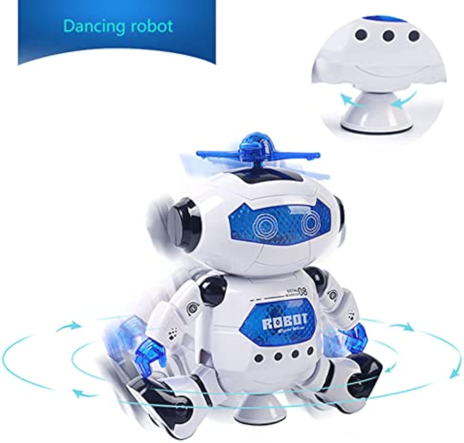 Wholesale New Children Intelligent Educational Battery Operated Electric Smart Light Music Walking Toy Dancing Robots Kids - Image 7