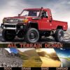 1/12 Scale Pickup 4WD 2.4Ghz Remote Control Truck Model Climbing Off-Road Vehicle - Image 16