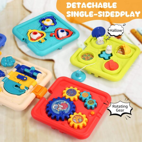 6 in 1 Baby Activity Cubes Multi-function Montessori Sensory Learning Toys for kids early educational - Image 12
