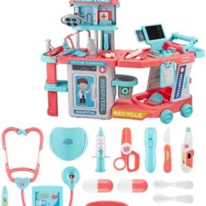 Hot Sale Kids Doctor Kit Children Hospital Role Play Doctor Games Pretend Play Preschool Doctor Toy Set - Image 12