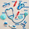 Hot Sale Kids Doctor Kit Children Hospital Role Play Doctor Games Pretend Play Preschool Doctor Toy Set - Image 18