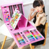 208 Pcs Watercolor Paint Pencil Kids Art Drawing Kit - Image 14