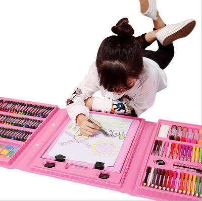 208 Pcs Watercolor Paint Pencil Kids Art Drawing Kit - Image 7