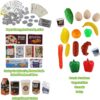 Grocery Toys Mini Trolly Shopping Basket Supermarket Cashier Machine Toy Set for Kids - Image 19