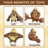 Decompression Slow Rising Squishy Anti Stress Squeeze Toys Decompression Gorilla Squeeze Orangutan - Image 14