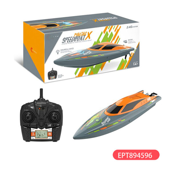 1:36 2.4G Four-Way Remote Control High-Speed Boat Rc Water Toys - Image 4