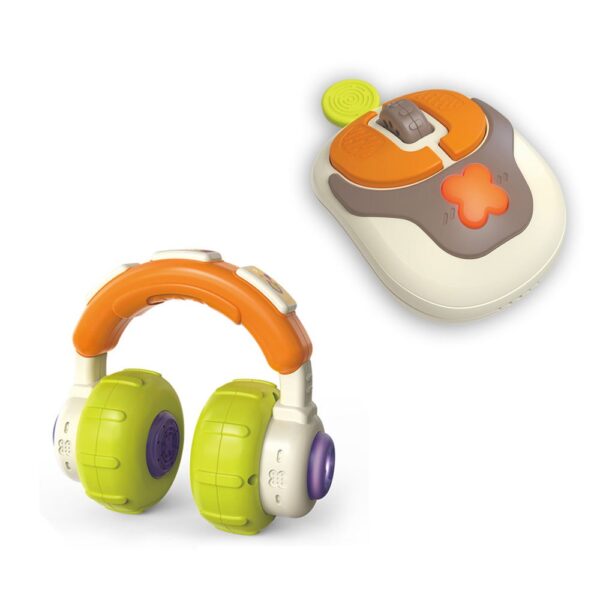 Baby Montessori Sensory Learning Travel Activities Toys with Sound Light-up Baby Music Toys - Image 2