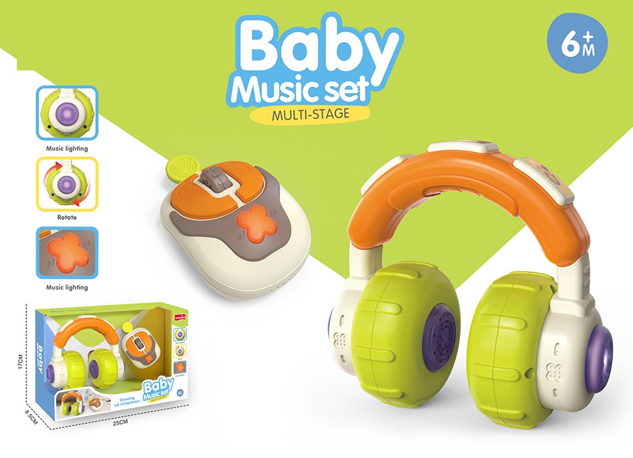 Baby Montessori Sensory Learning Travel Activities Toys with Sound Light-up Baby Music Toys - Image 11