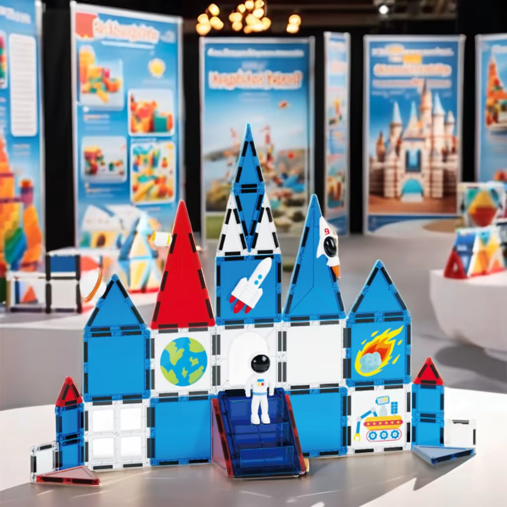 Hot Selling Educational Building Blocks Set EN71 ASTM Certified Learning Toys Kids’ Magnetic Tiles Toy - Image 8